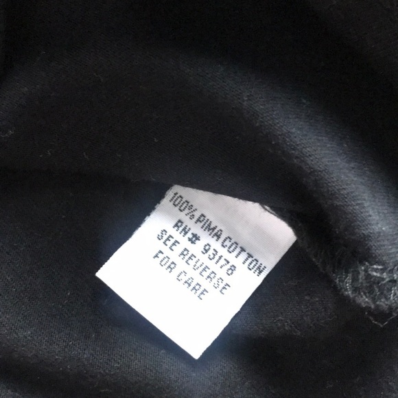 Grace Black Ruffled Neckline Tee - Picture 9 of 10